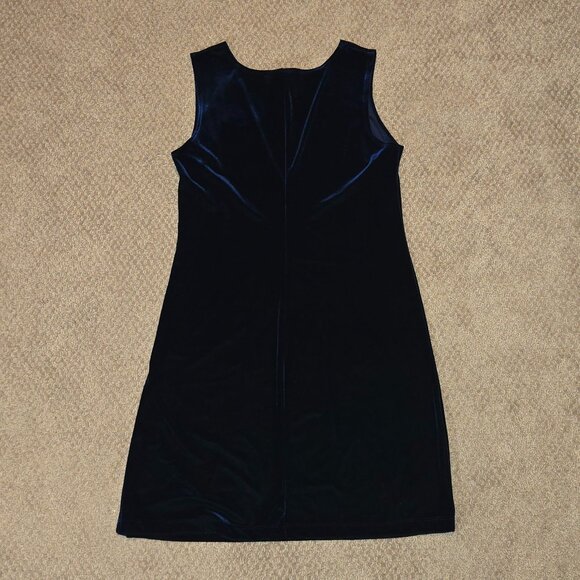 Studio Ease Black Velvet Dress - Picture 3 of 5